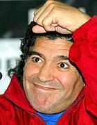 DIEGO ARMANDO MARADONA NUOVO ALLENATORE DEL REAL SHAK
